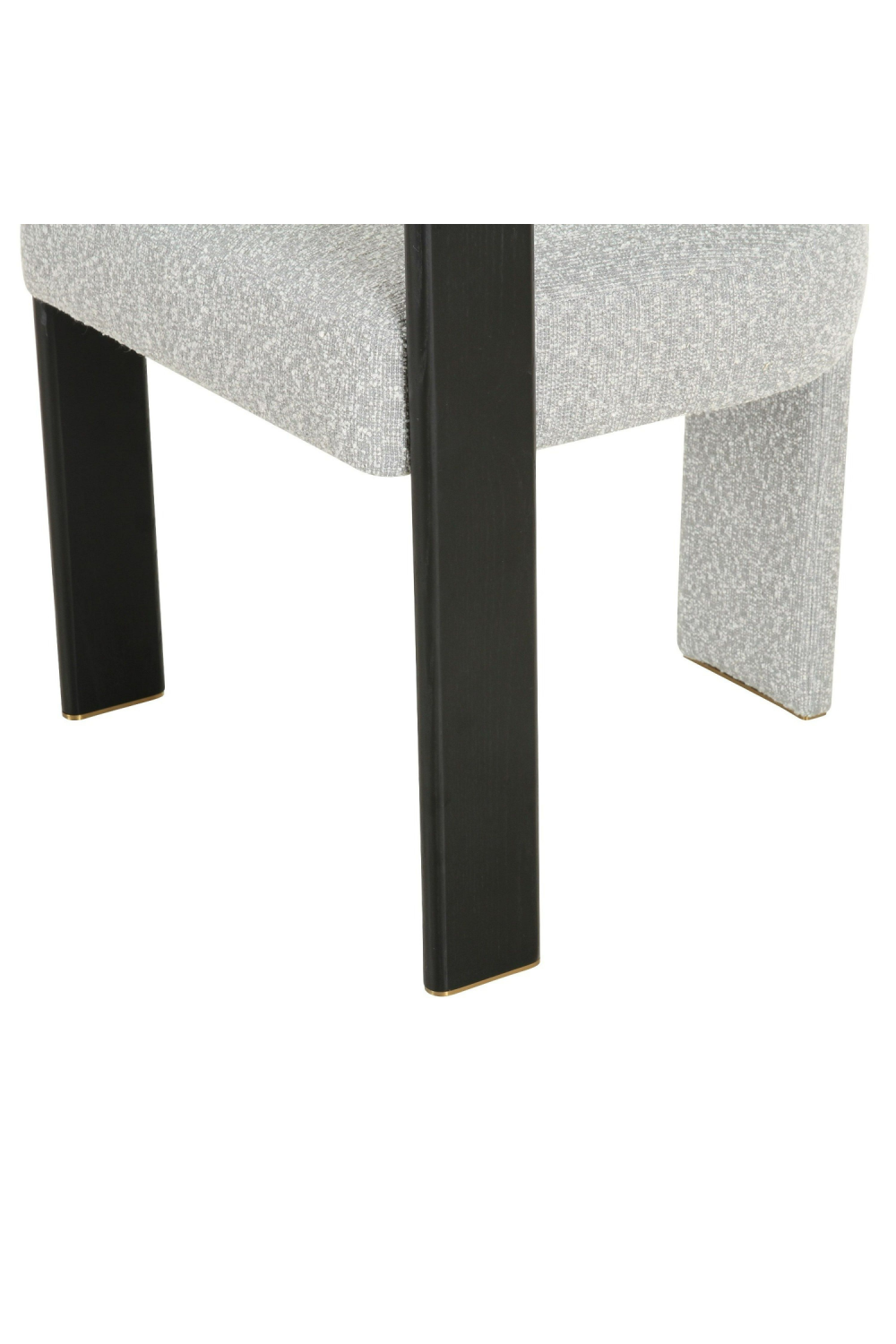   Gray Curved Dining Chair | Oroa.com