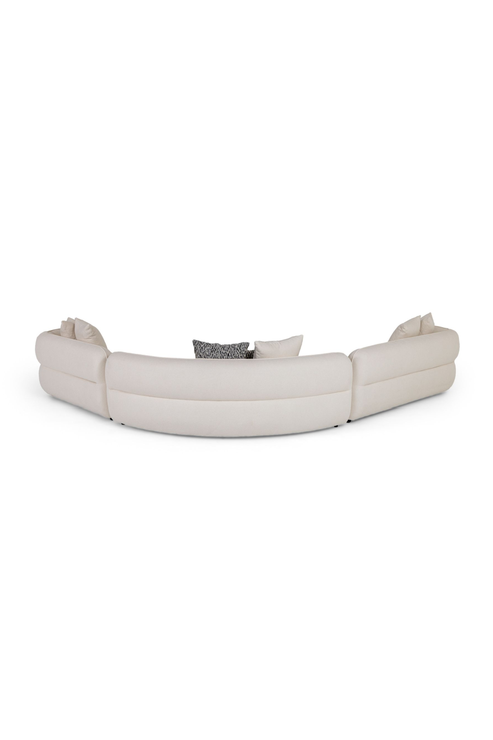   White L-Shaped Sectional Sofa | Oroa.com
