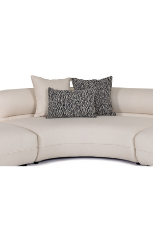   White L-Shaped Sectional Sofa | Oroa.com