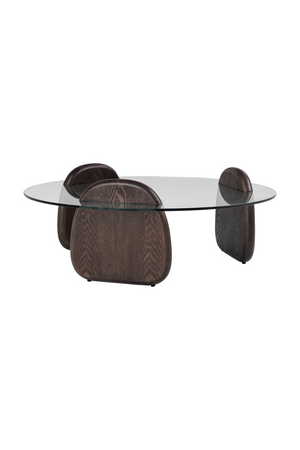   Solid ASh Glass Coffee Table | Oroa.com