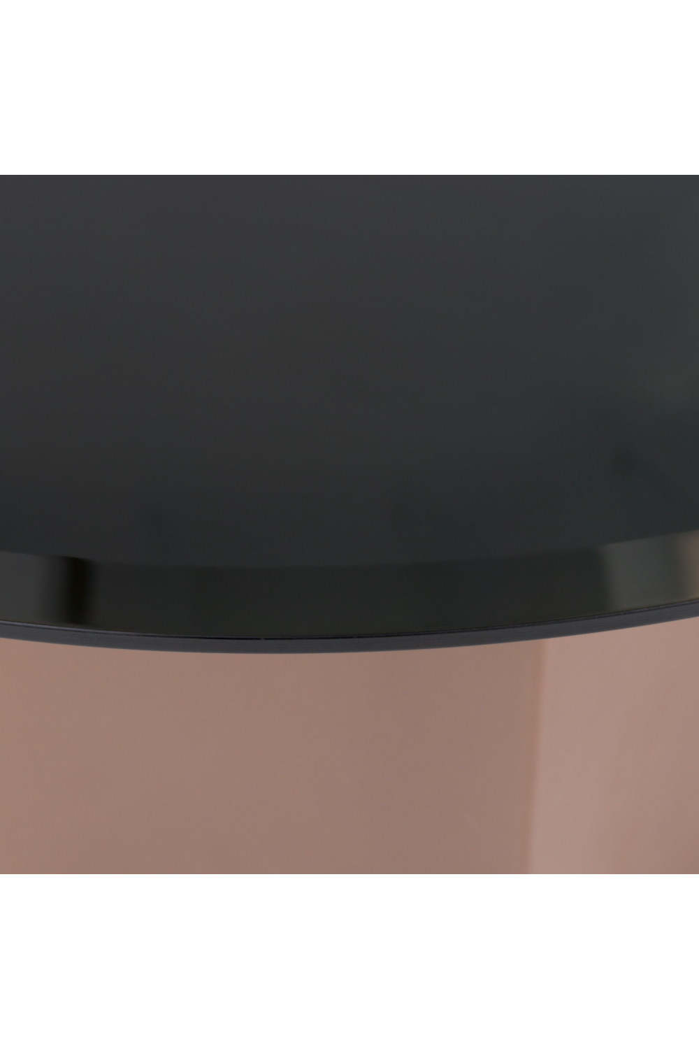   Black Mirror Round Coffee Table | Oroa.com