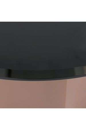   Black Glass Nesting Coffee Tables (2) | Oroa.com