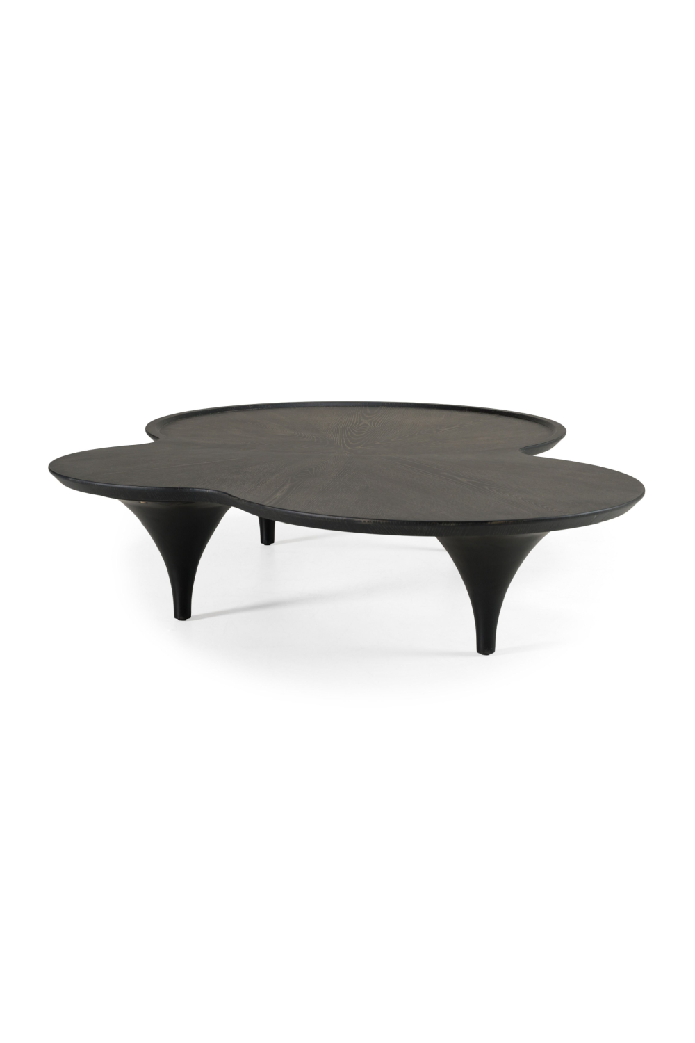   Free-Form Black Ash Coffee Table | Oroa.com