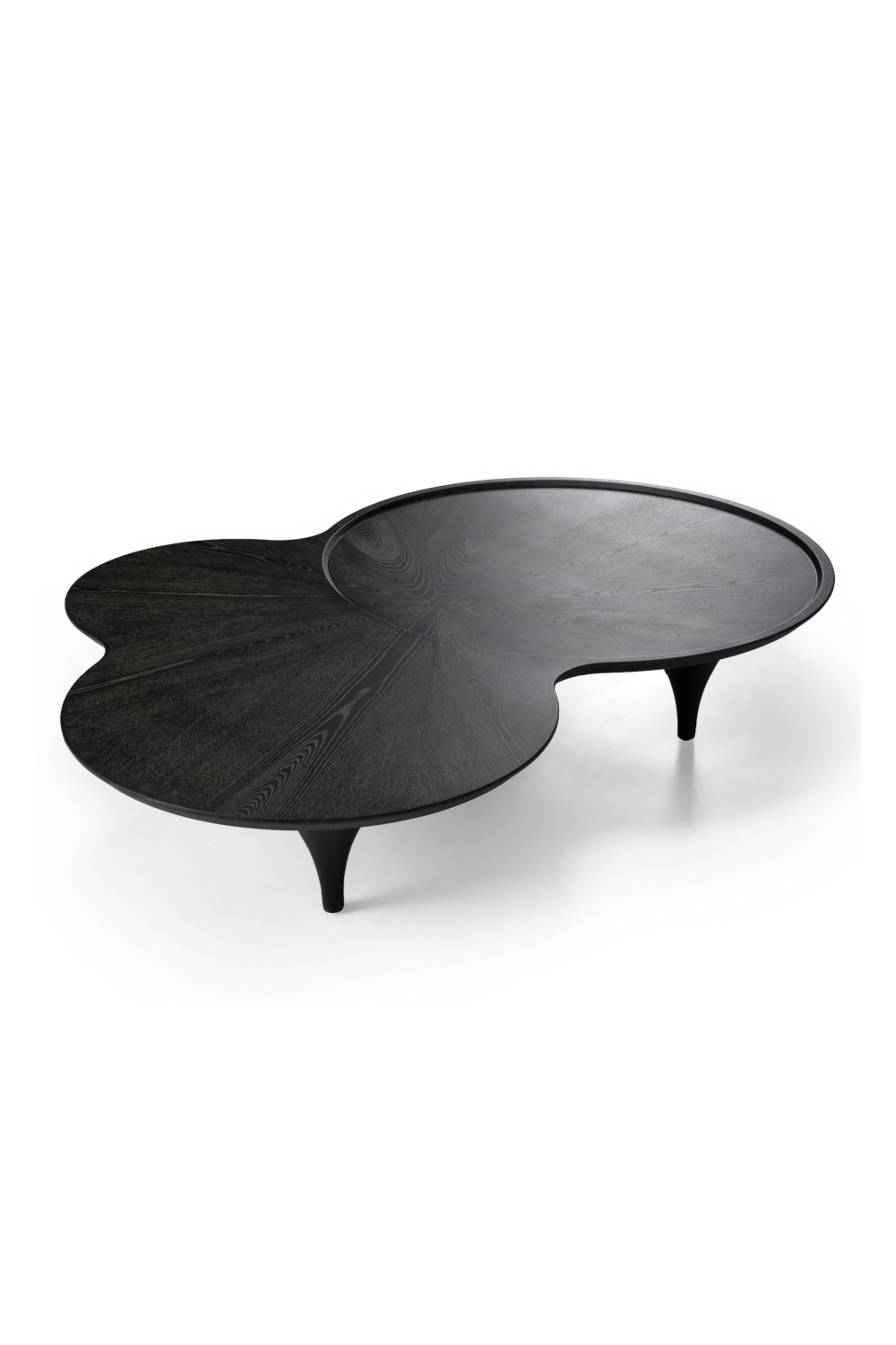   Free-Form Black Ash Coffee Table | Oroa.com