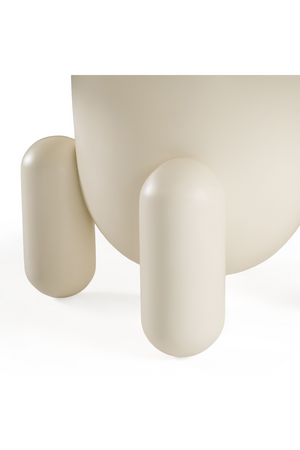   White Gloss Round Coffee Table | Oroa.com