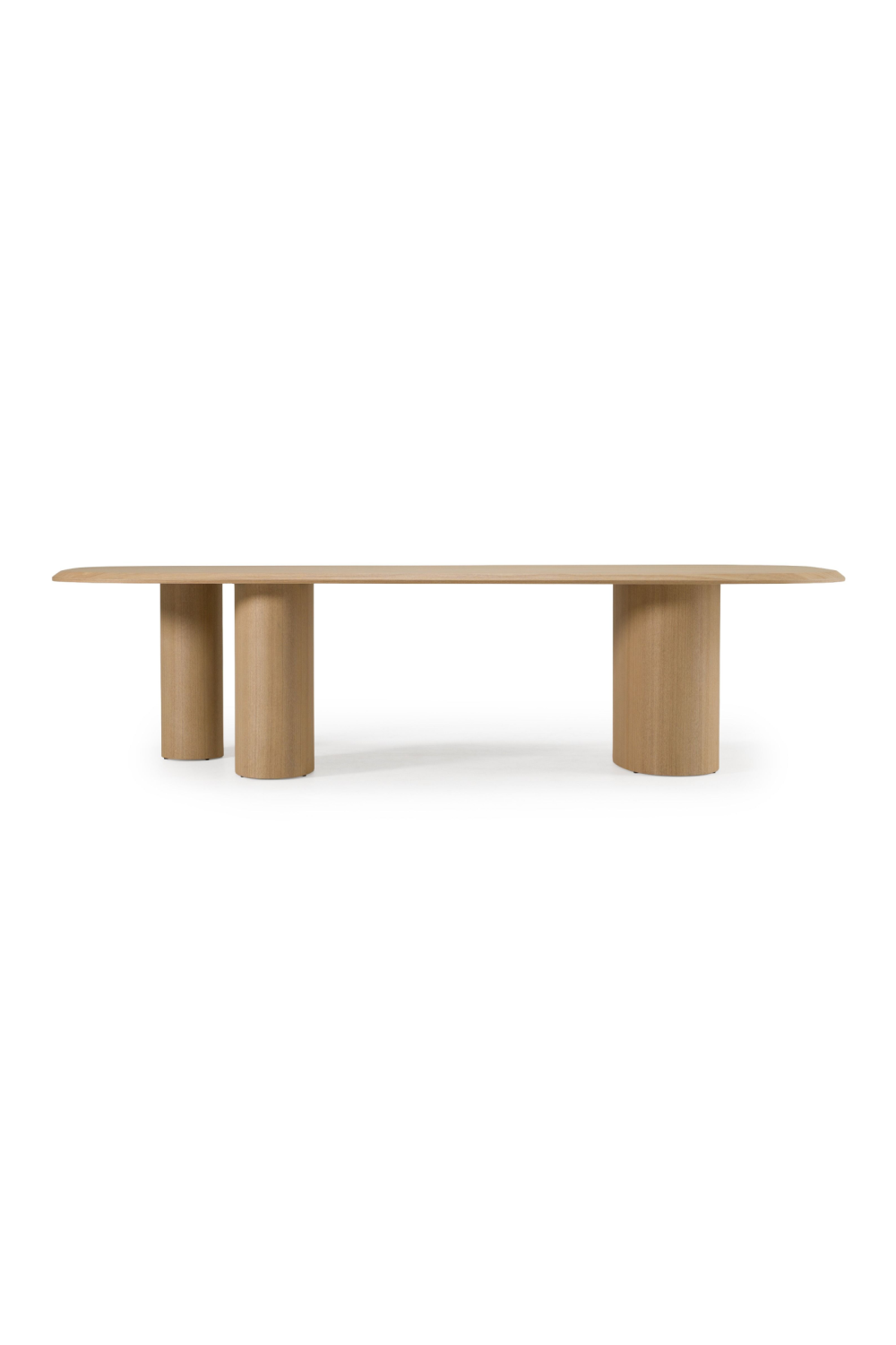   Ash Veneer Oval Dining Table | Oroa.com