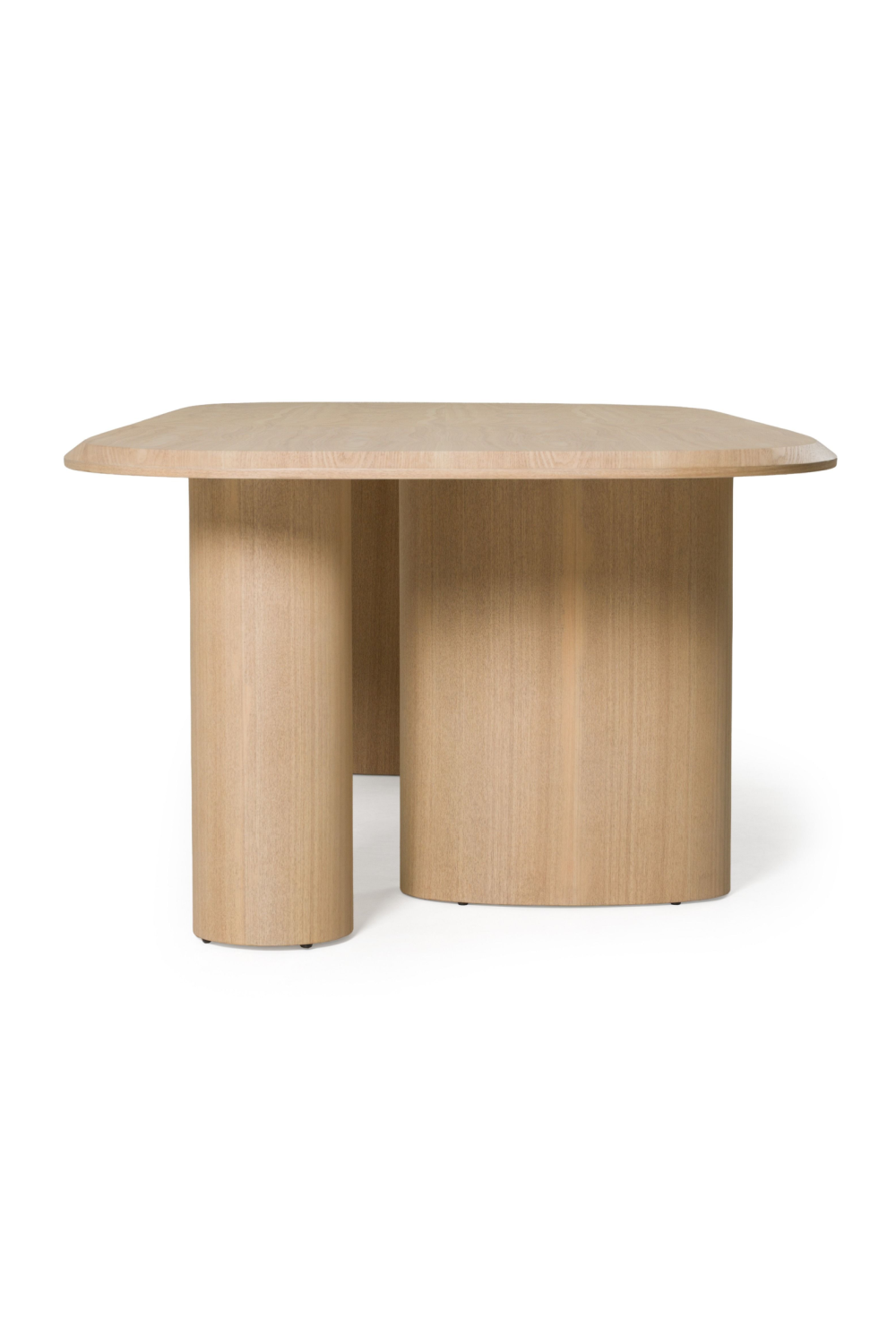   Ash Veneer Oval Dining Table | Oroa.com