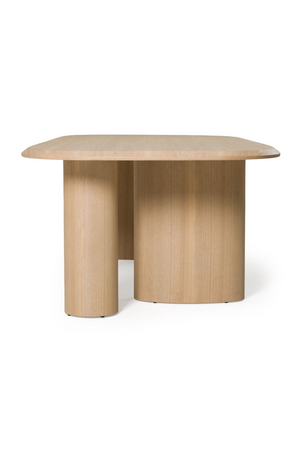   Ash Veneer Oval Dining Table | Oroa.com
