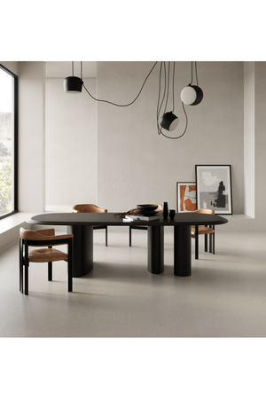   Ash Veneer Oval Dining Table | Oroa.com