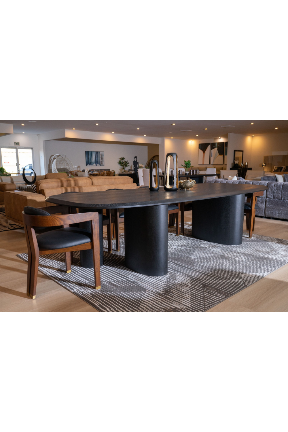   Ash Veneer Oval Dining Table | Oroa.com