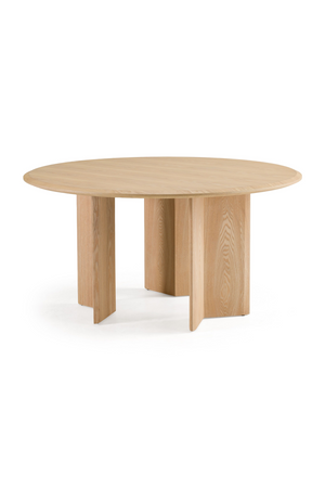   Natural Ash Round Dining Table | Oroa.com