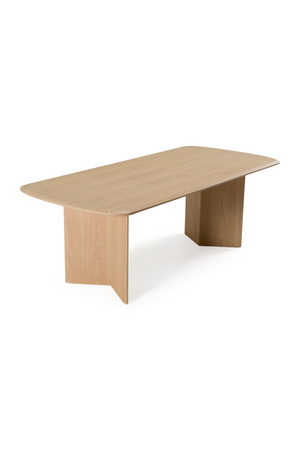   Natural Ash Rectangular Dining Table | Oroa.com