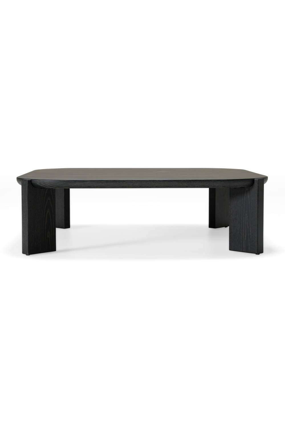   Brown Veneer Square Coffee Table | Oroa.com
