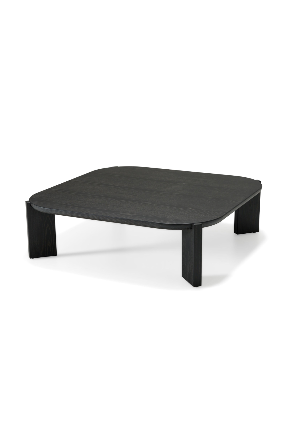   Brown Veneer Square Coffee Table | Oroa.com