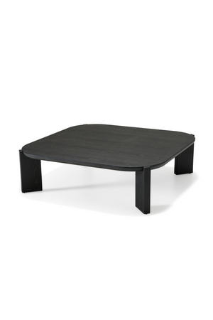   Brown Veneer Square Coffee Table | Oroa.com