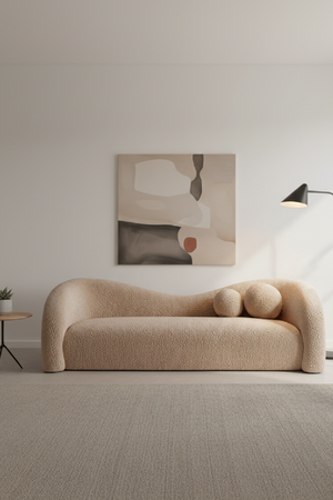   Wavy Back 4-Seater Sofa | Oroa.com