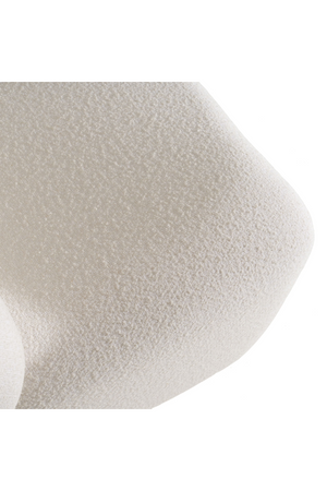   Gold Buttoned White Accent Chair | Oroa.com