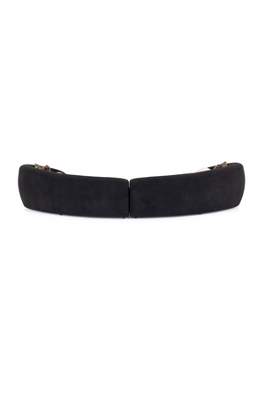   Black Curved Sectional Sofa | Oroa.com