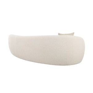   Curved White Sectional Sofa | Oroa.com