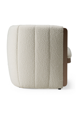   Cream Boucle Accent Chair | Oroa.com