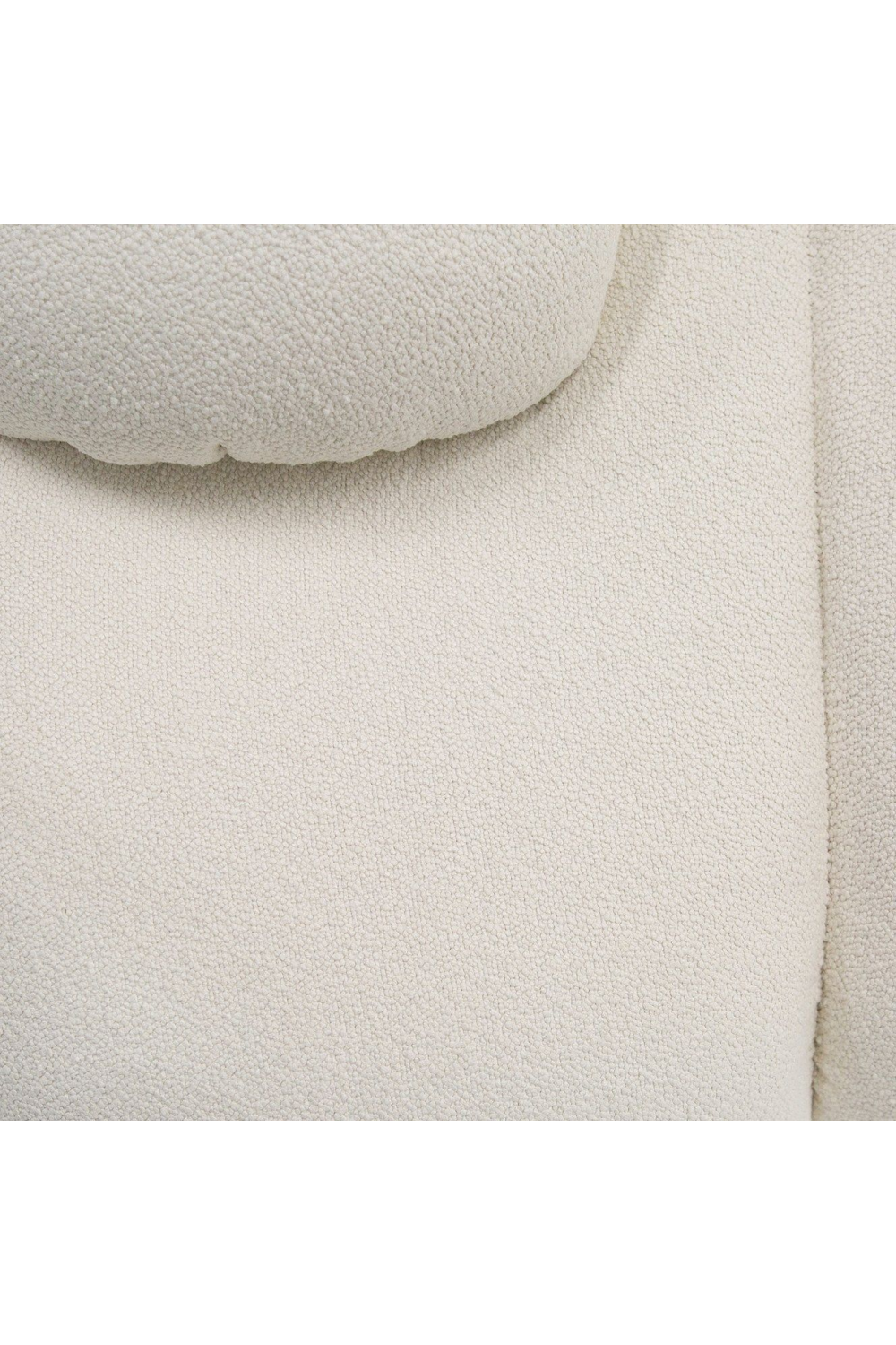   White Channeled 4-Seater Sofa | Oroa.com