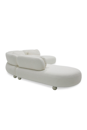   White Curved Modular Sofa | Oroa.com