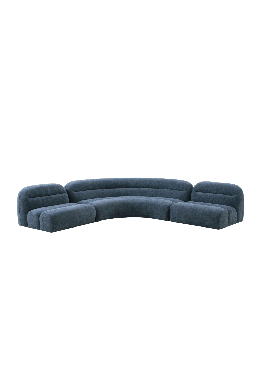   Blue Modular Corner Sofa | Oroa.com