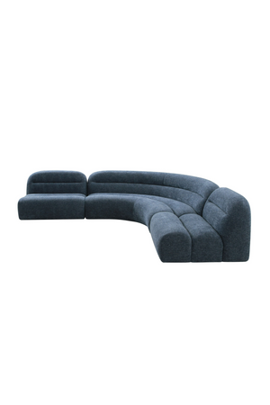   Blue Modular Corner Sofa | Oroa.com
