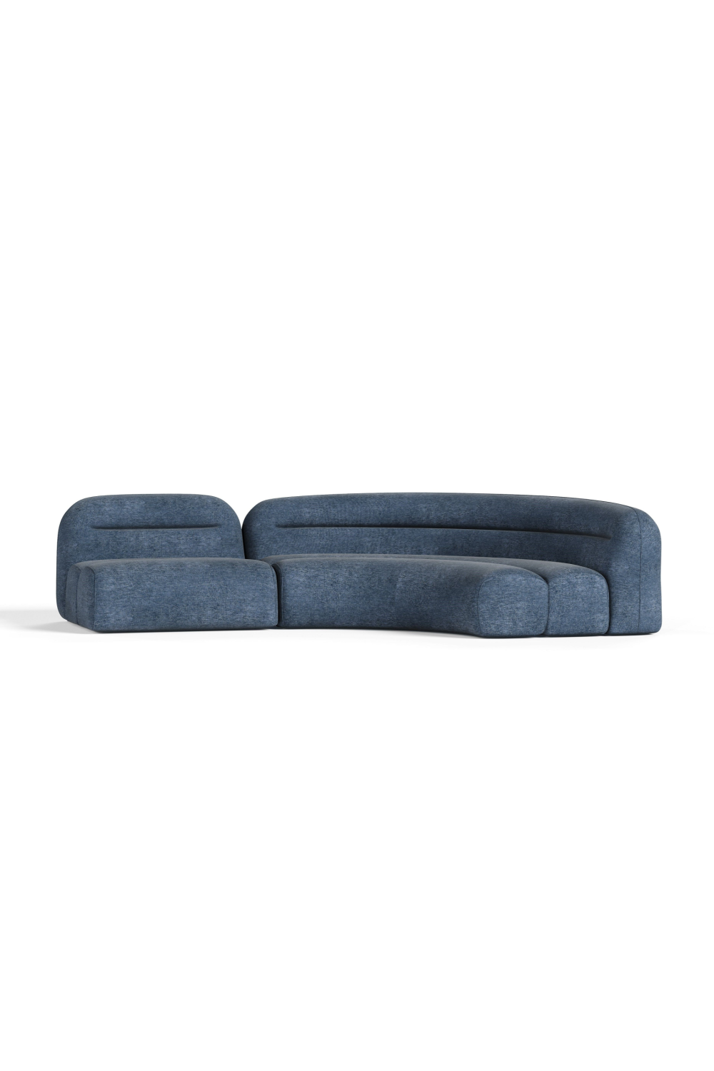   Blue Fabric Modular Sofa | Oroa.com