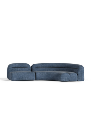   Blue Fabric Modular Sofa | Oroa.com