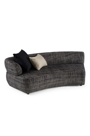   Curved Gray Sectional Sofa | Oroa.com