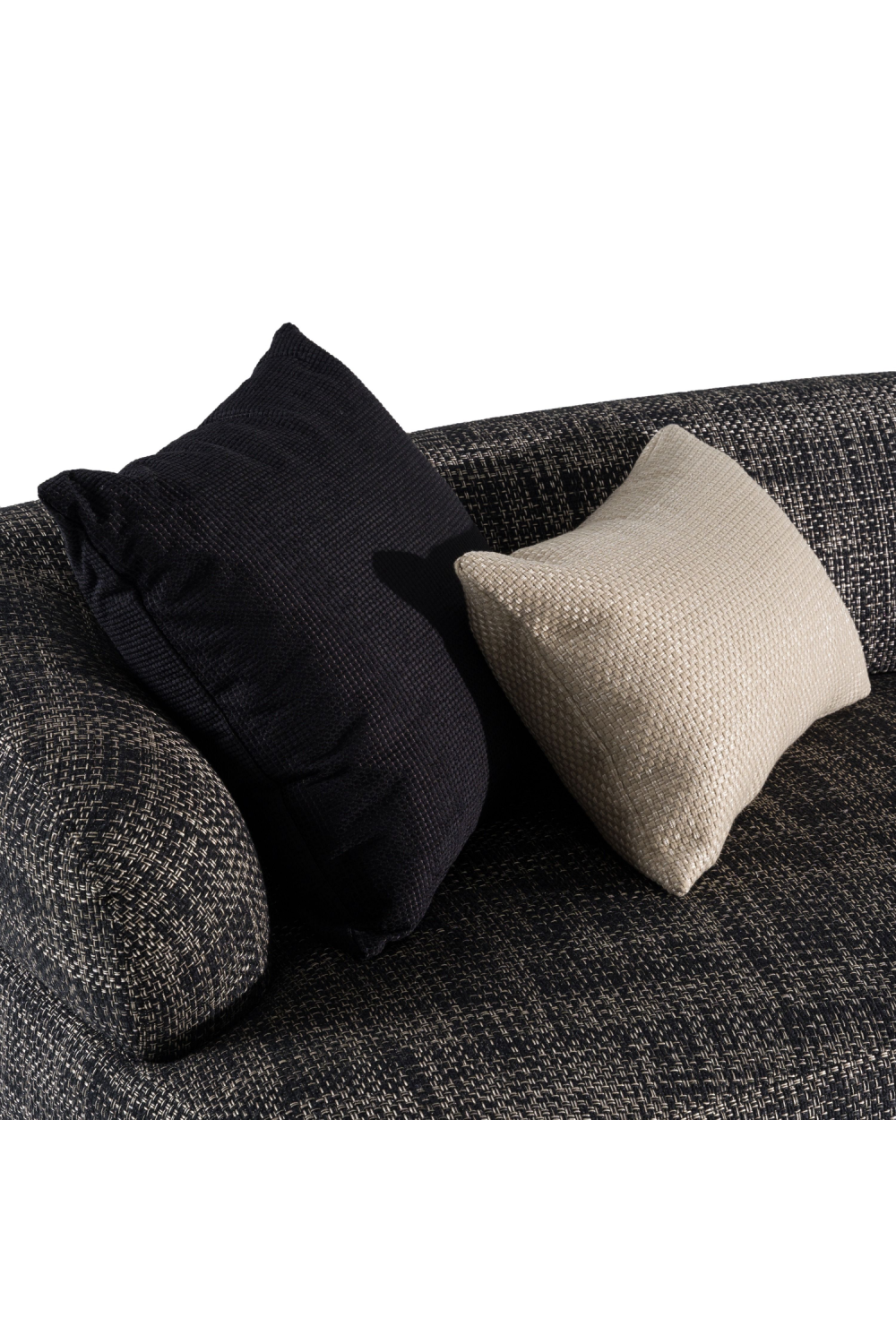   Curved Gray Sectional Sofa | Oroa.com