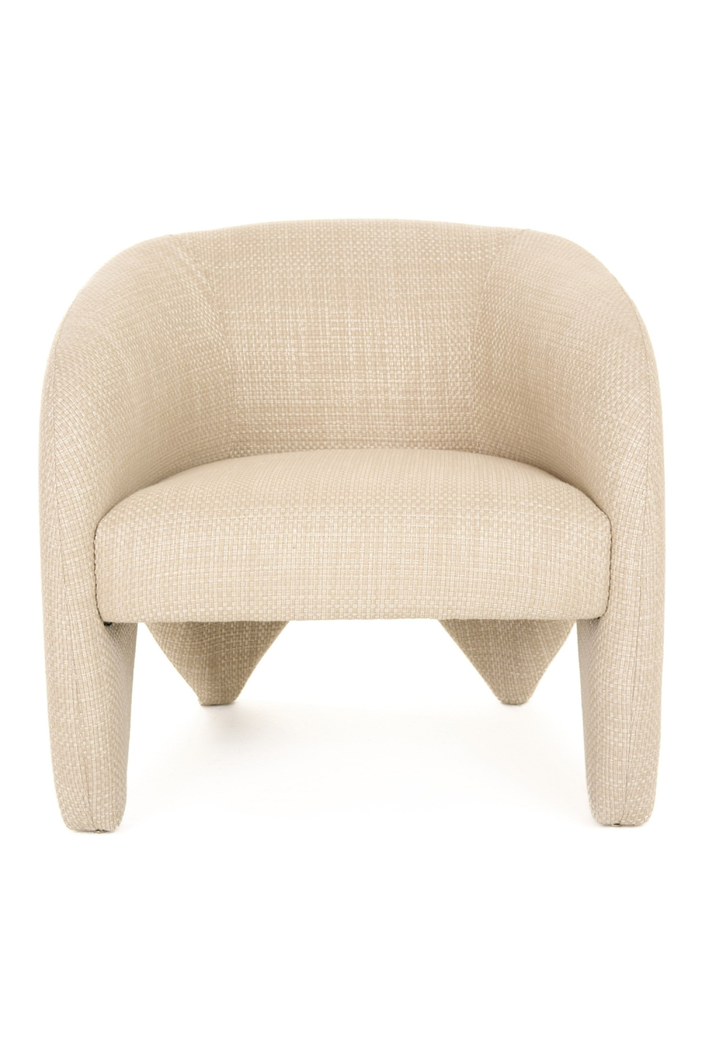   Beige Fabric Accent Chair | Oroa.com