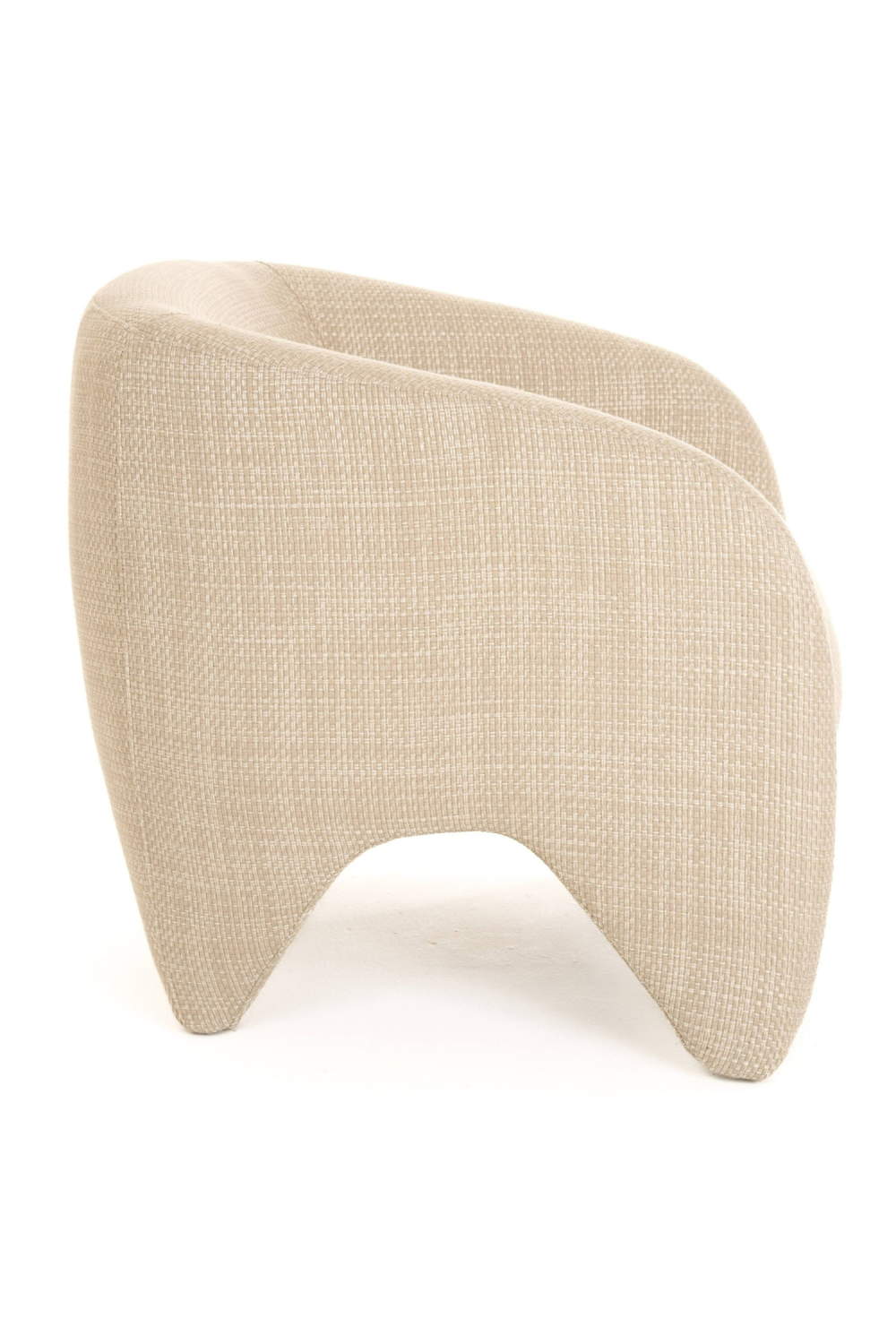   Beige Fabric Accent Chair | Oroa.com