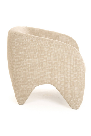   Beige Fabric Accent Chair | Oroa.com