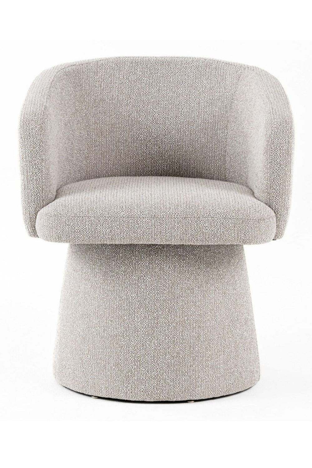   Gray Central Base Dining Chair | Oroa.com