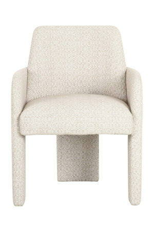   Beige Linen Dining Chair | Oroa.com