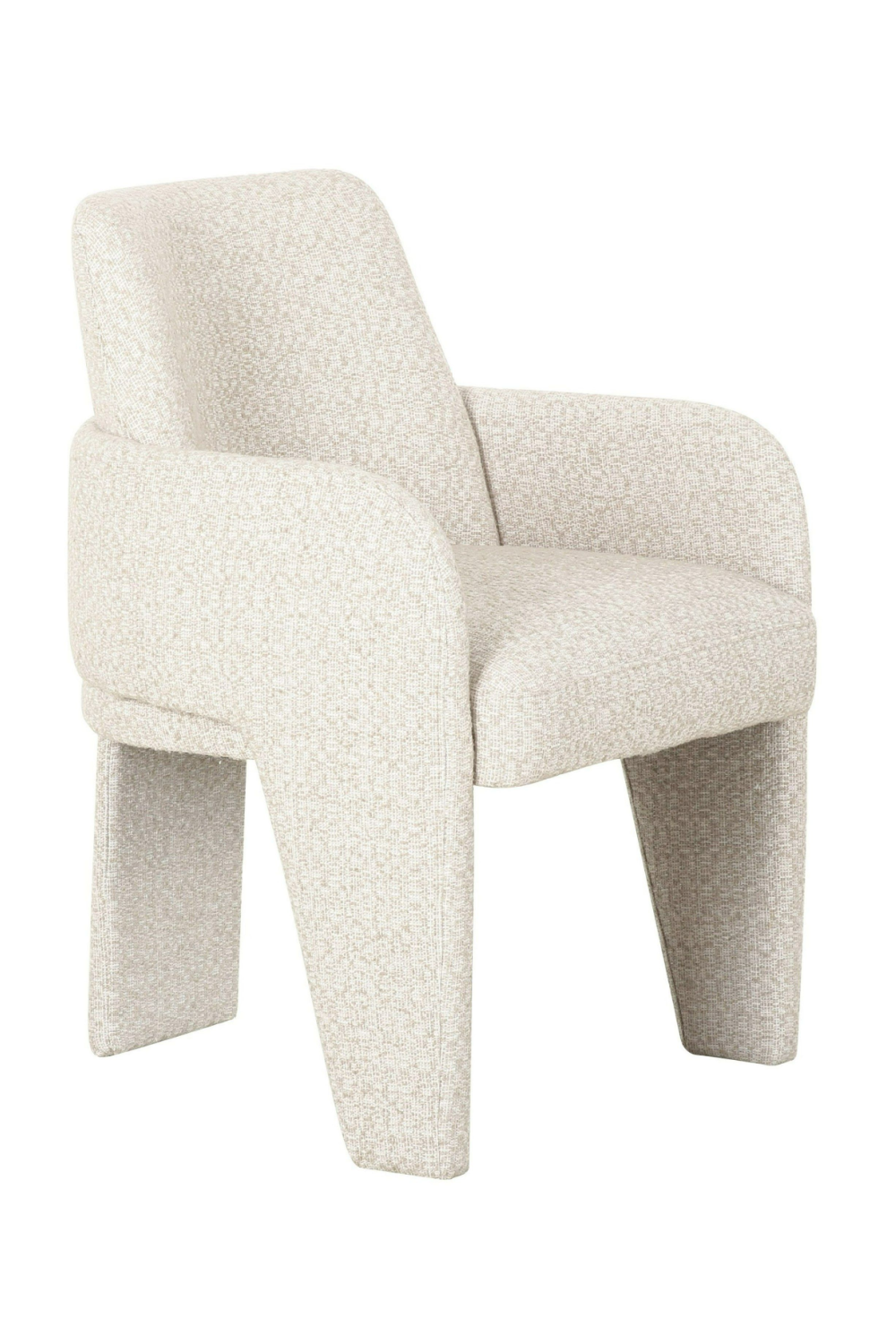   Beige Linen Dining Chair | Oroa.com
