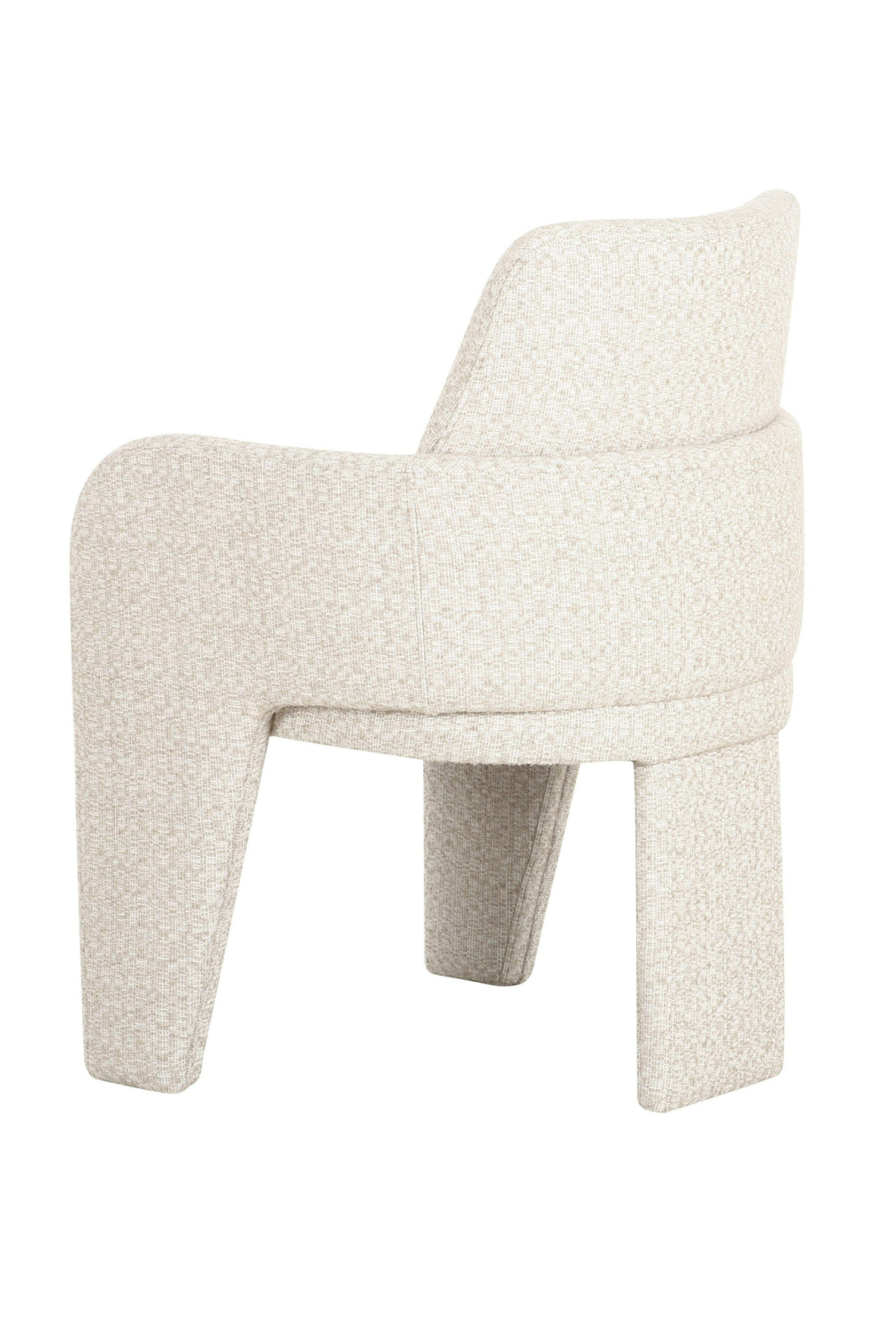   Beige Linen Dining Chair | Oroa.com