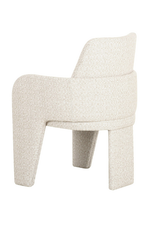   Beige Linen Dining Chair | Oroa.com