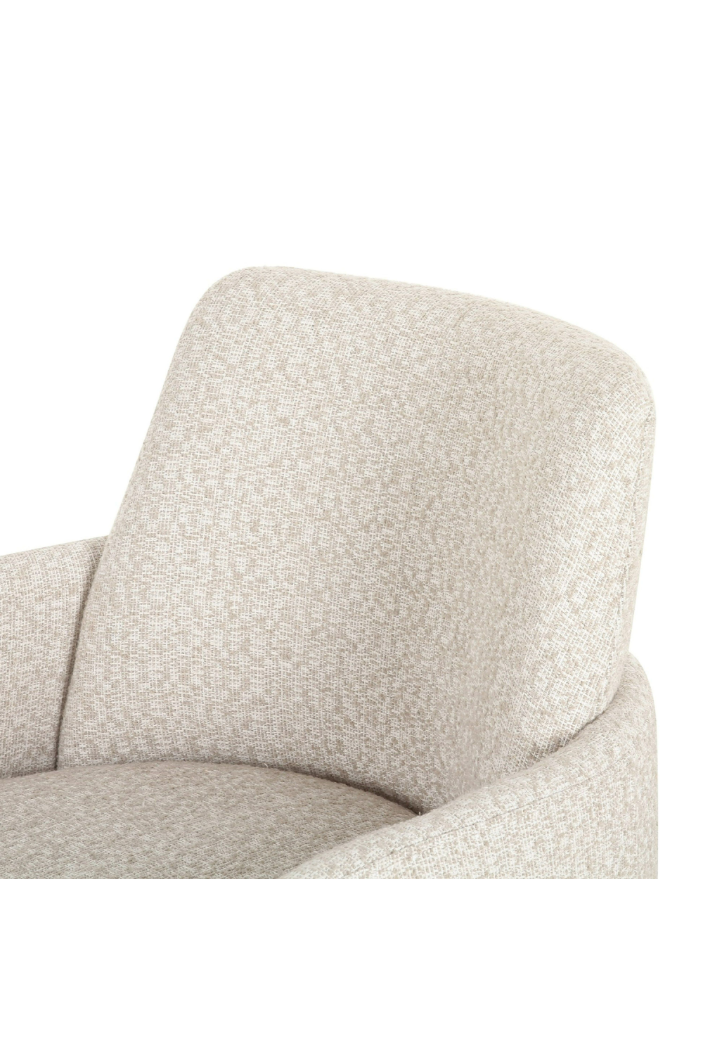   Beige Linen Dining Chair | Oroa.com