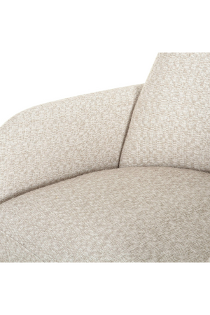   Beige Linen Dining Chair | Oroa.com