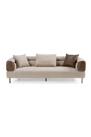   Brown Fabric Sofa | Oroa.com