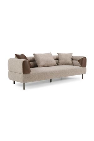   Brown Fabric Sofa | Oroa.com