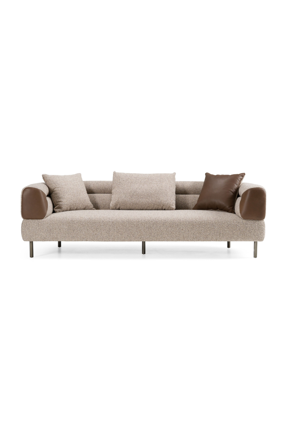   Brown Fabric Sofa | Oroa.com