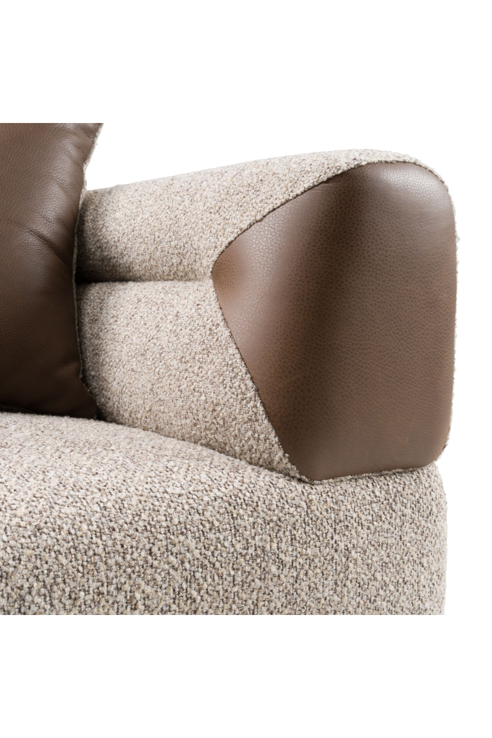   Brown Fabric Sofa | Oroa.com