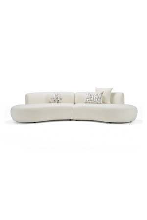   Curved Symmetrical Sectional Sofa | Oroa.com