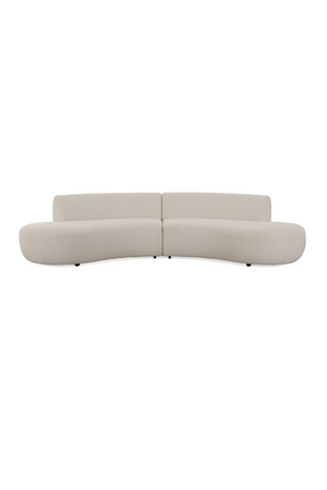   Curved Symmetrical Sectional Sofa | Oroa.com
