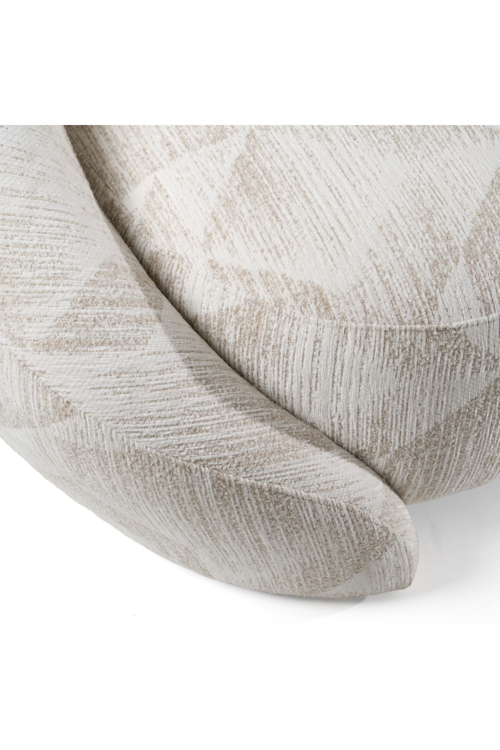   Beige Patterned Fabric Sofa | Oroa.com
