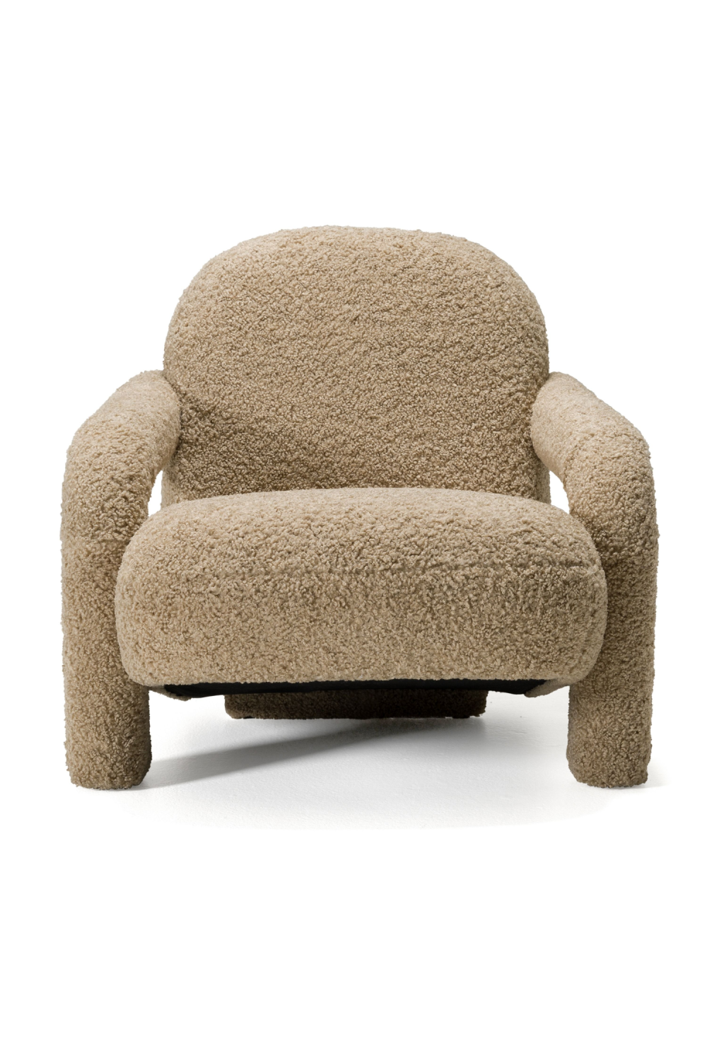  Tan Fabric Accent Chair | Oroa.com